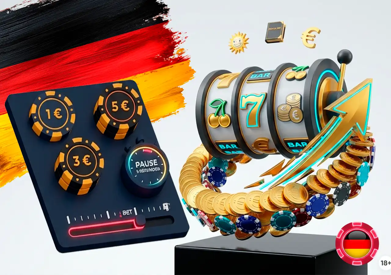 Einsatzlimits bei online Slots 1 Euro 3 Euro und 5 Euro pro Spin erklärt